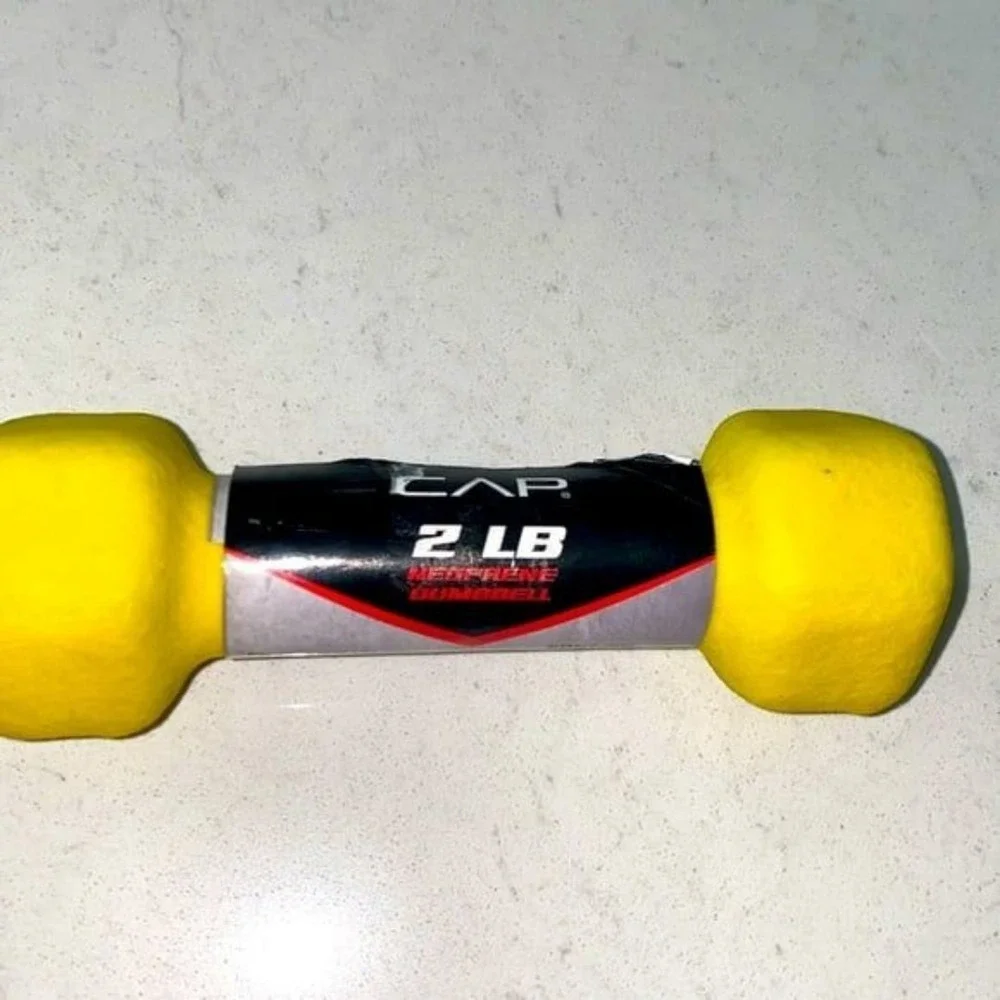 CAP Yellow Dumbbell 2 LB
